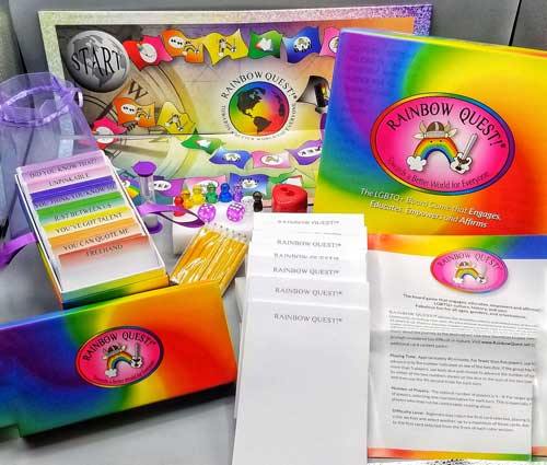 THE RAINBOW QUEST: An LGBTQ+ Board Game for a Better World