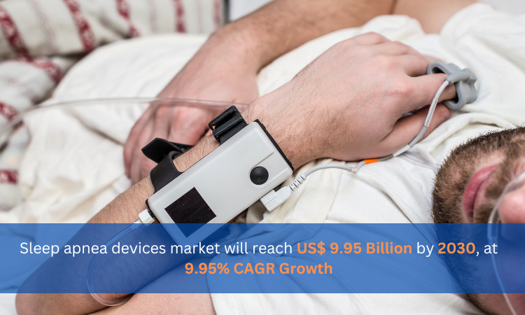 Sleep apnea devices market will reach US$ 9.95 Billion by 2030